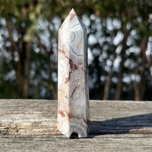 Mexican Lace Agate Tower